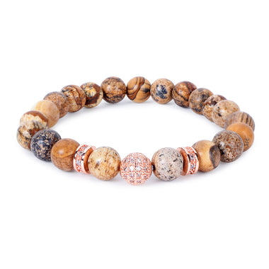 Bild Jaspis Stein Armbänder