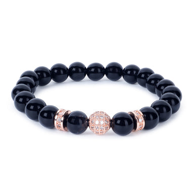 Obsidian Stein Armbänder