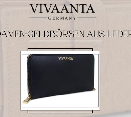 Die perfekte Mischung aus Stil und Funktionalität: Damen-Geldbörsen aus Leder von Vivaanta